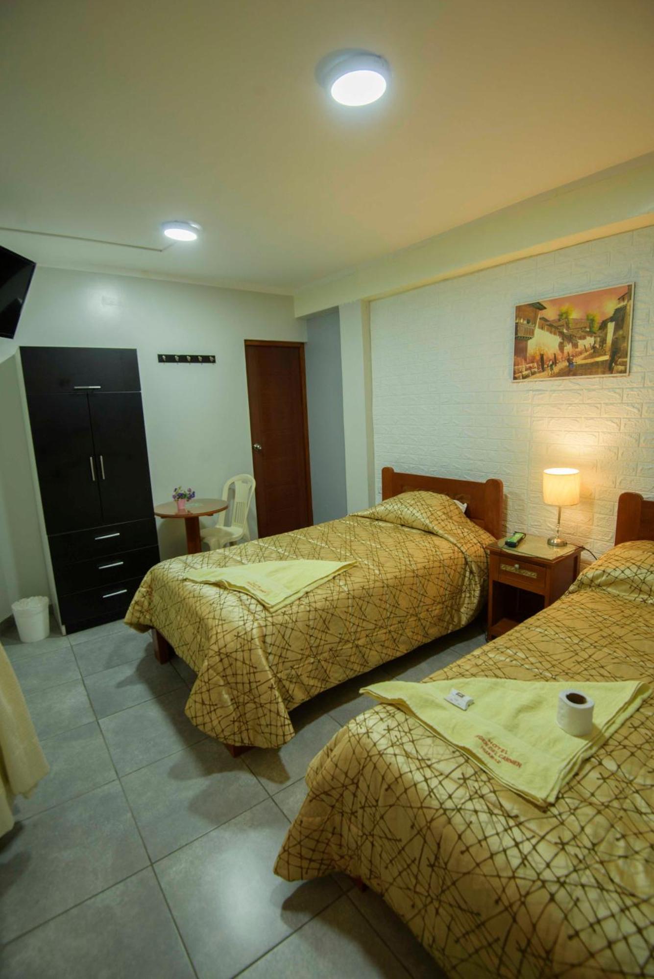 Hotel Virgen Del Carmen - Huaraz ภายนอก รูปภาพ